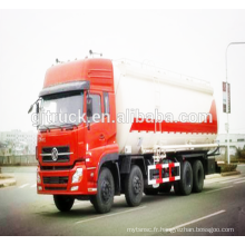 Camion de ciment en vrac de 8X4 Dongfeng / camion de poudre de ciment / camion de poudre en vrac / camion de transport de ciment / camion de transport de poudre